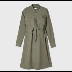 Isabel maternity by Ingrid and Isabel olive dress